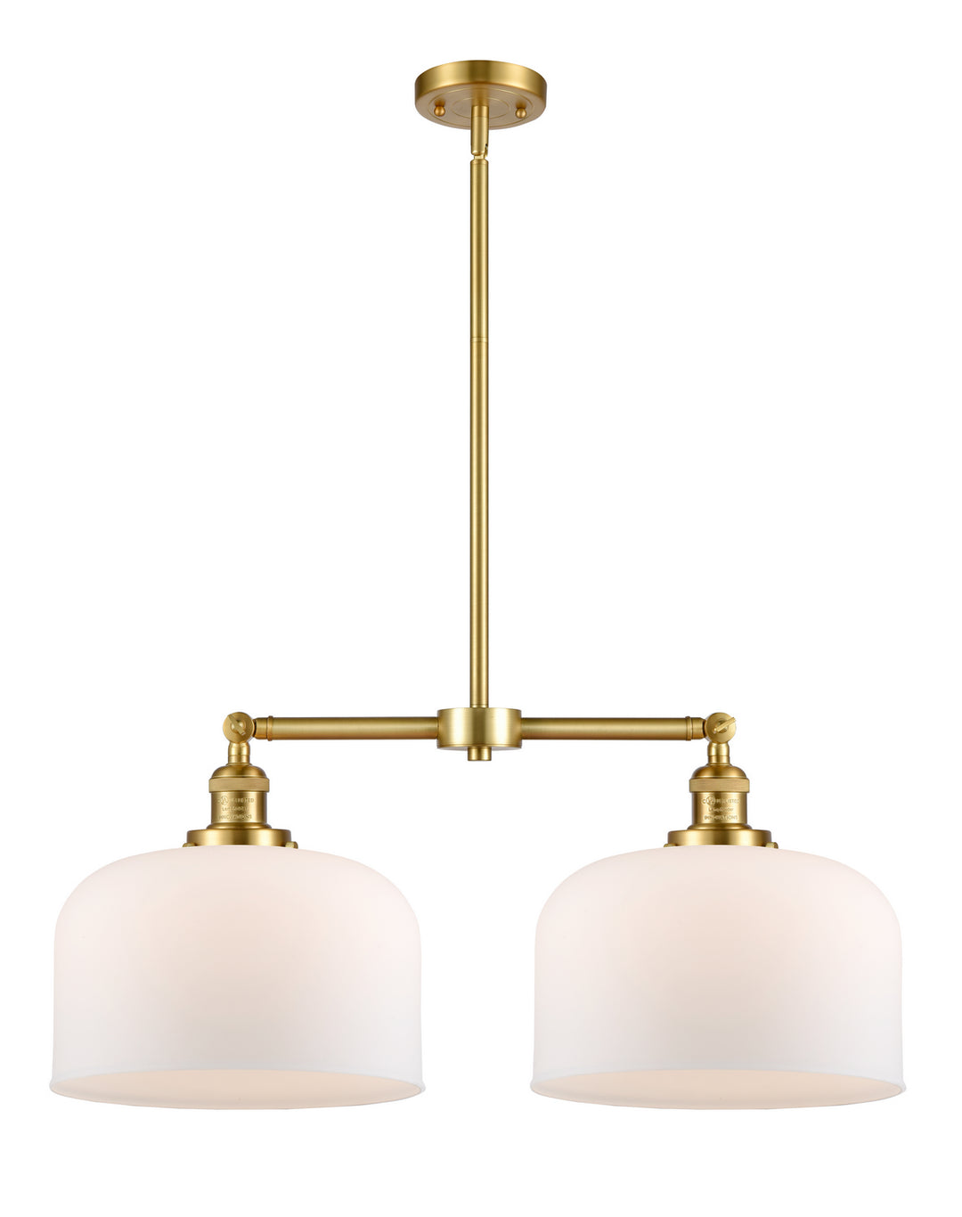 Innovations Franklin Restoration 209-SG-G71-L-LED Pendant Light - Satin Gold