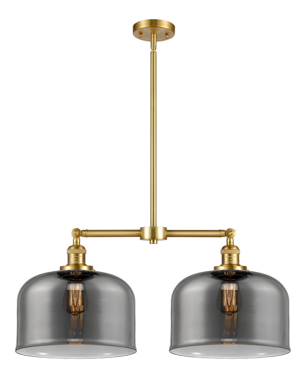 Innovations Franklin Restoration 209-SG-G73-L Pendant Light - Satin Gold