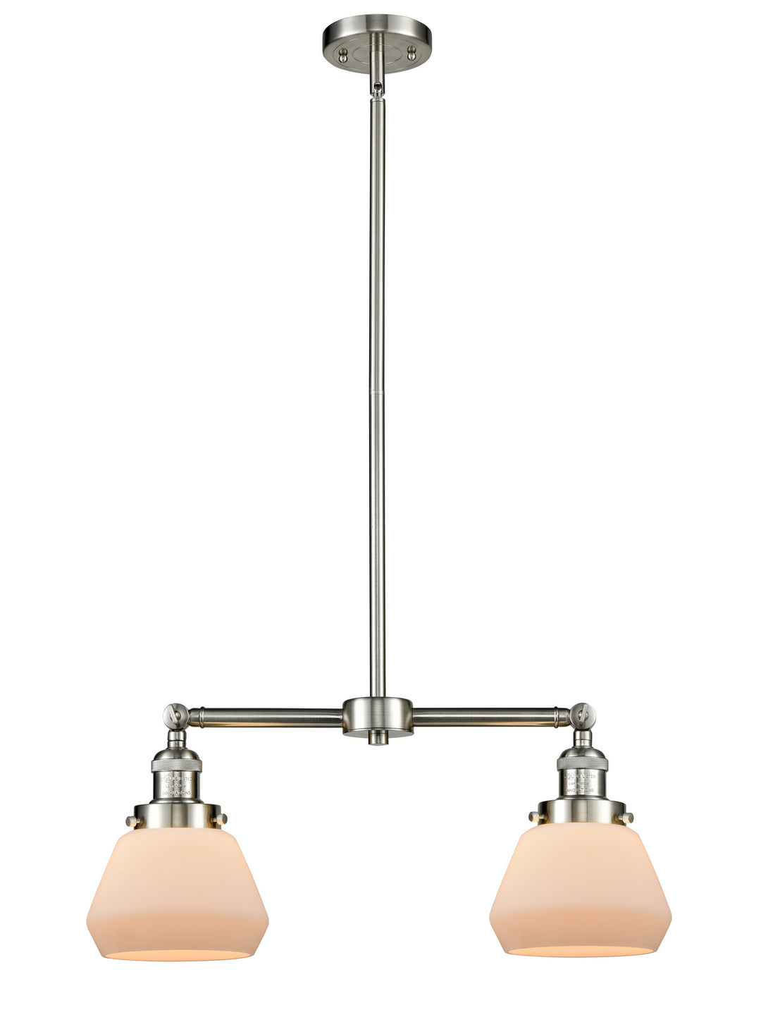 Innovations Franklin Restoration 209-SN-G171-LED Pendant Light - Brushed Satin Nickel