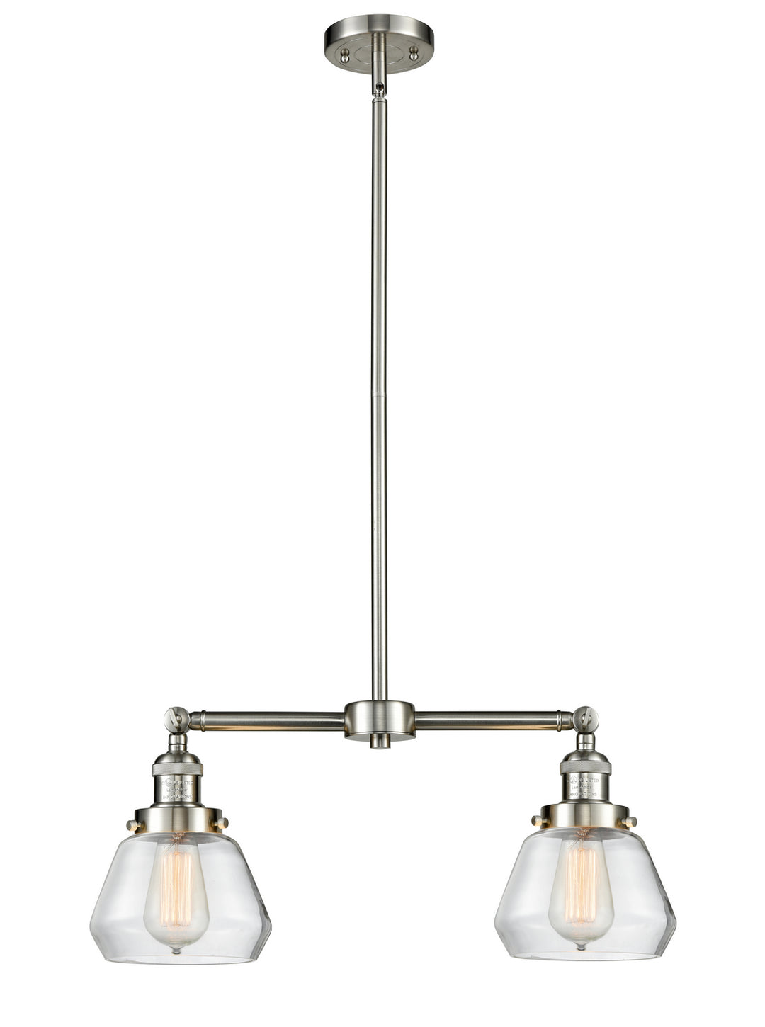 Innovations Franklin Restoration 209-SN-G172-LED Pendant Light - Brushed Satin Nickel