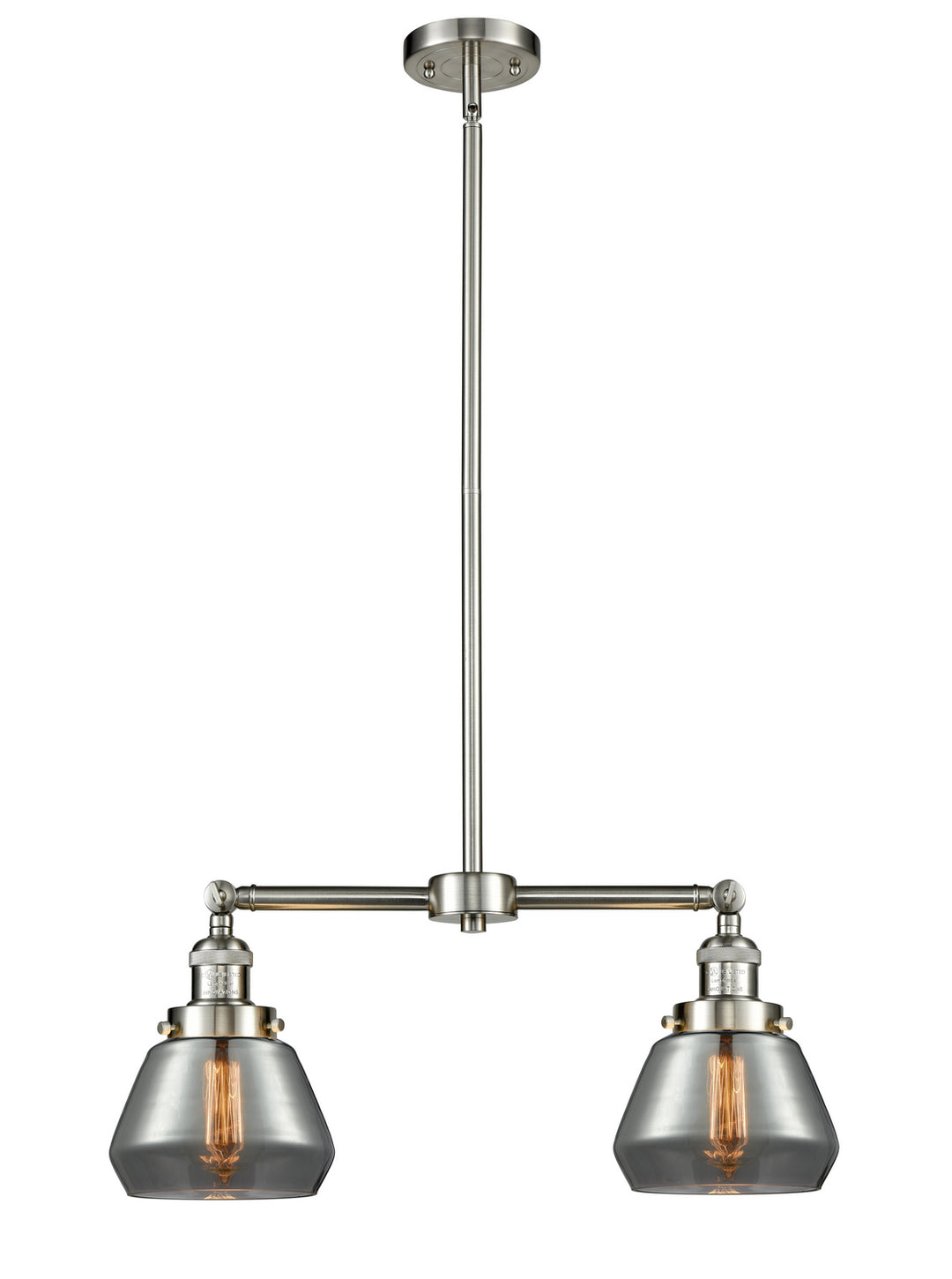 Innovations Franklin Restoration 209-SN-G173 Pendant Light - Brushed Satin Nickel