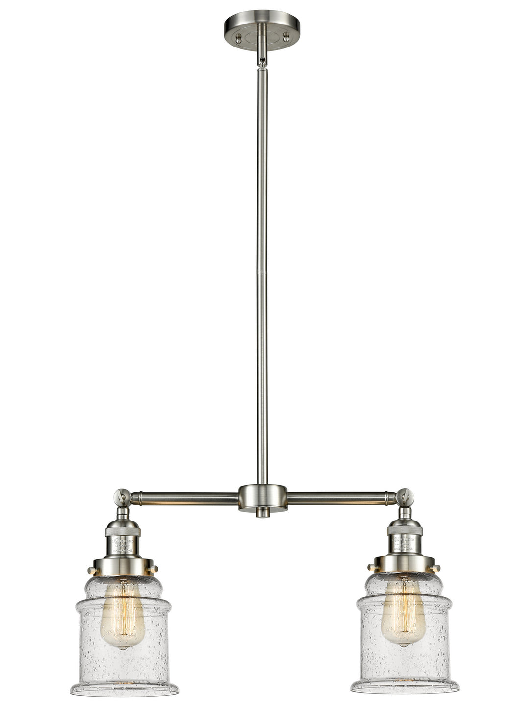 Innovations Franklin Restoration 209-SN-G184-LED Pendant Light - Brushed Satin Nickel