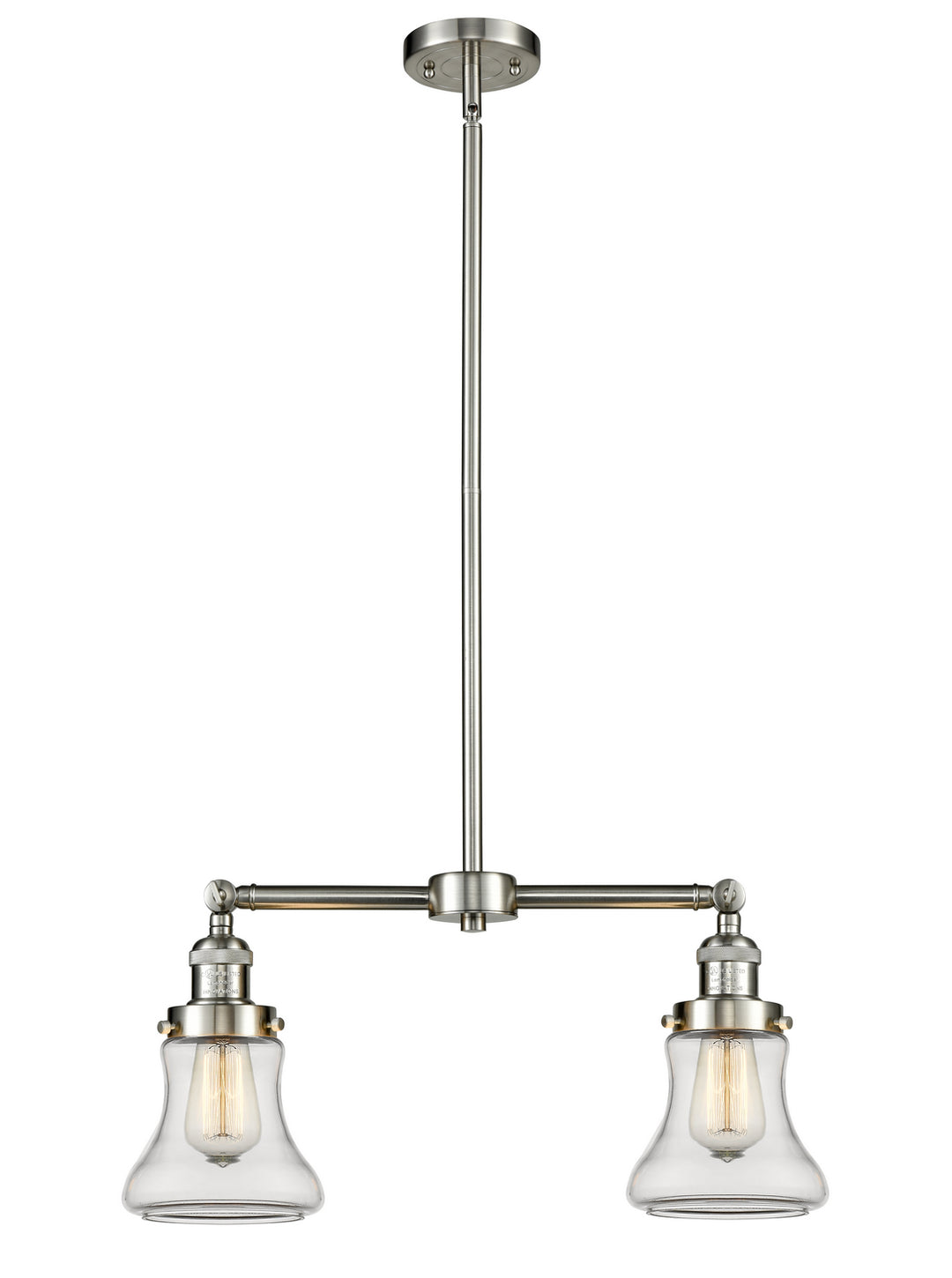 Innovations Franklin Restoration 209-SN-G192-LED Pendant Light - Brushed Satin Nickel