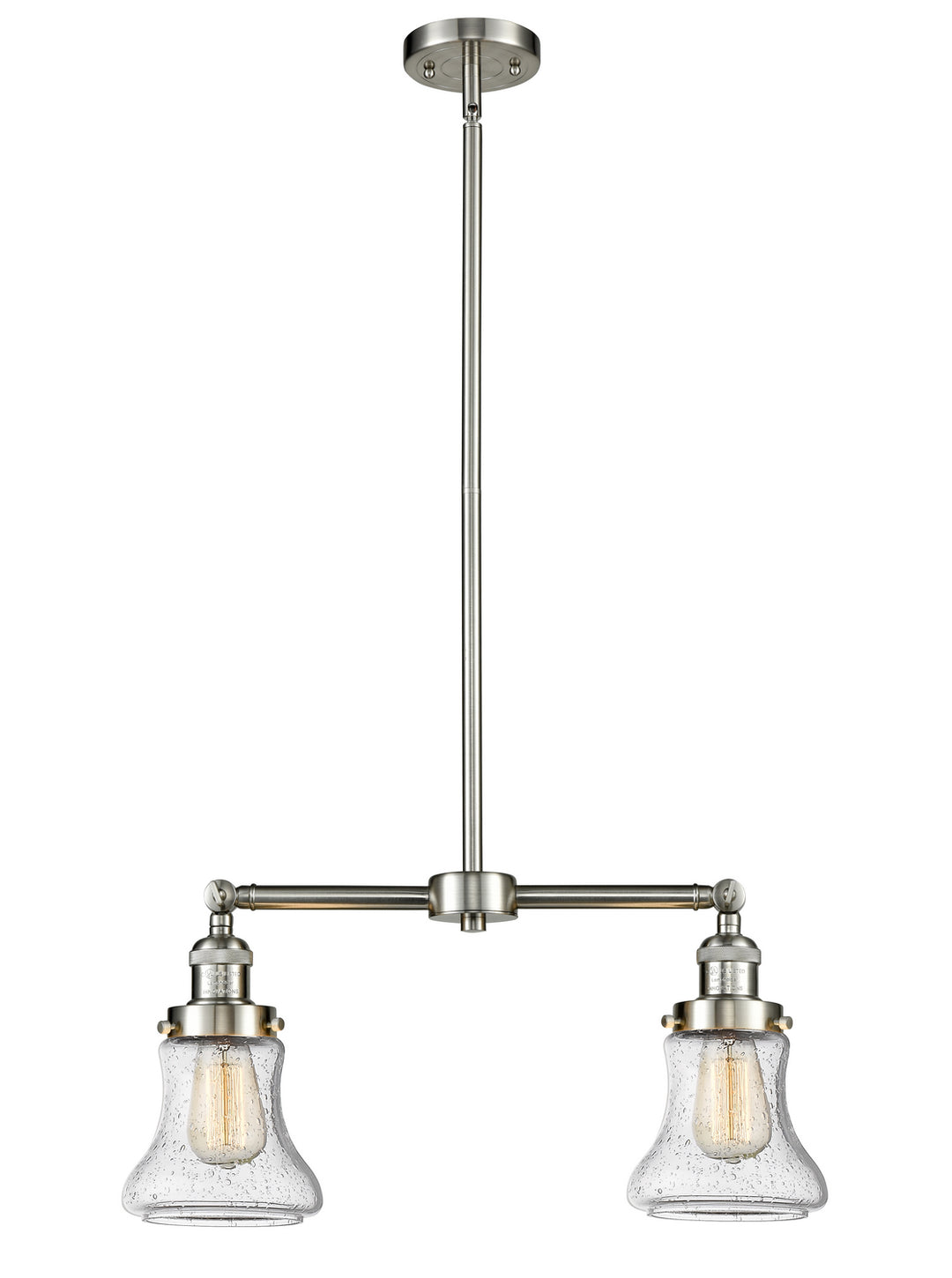 Innovations Franklin Restoration 209-SN-G194-LED Pendant Light - Brushed Satin Nickel