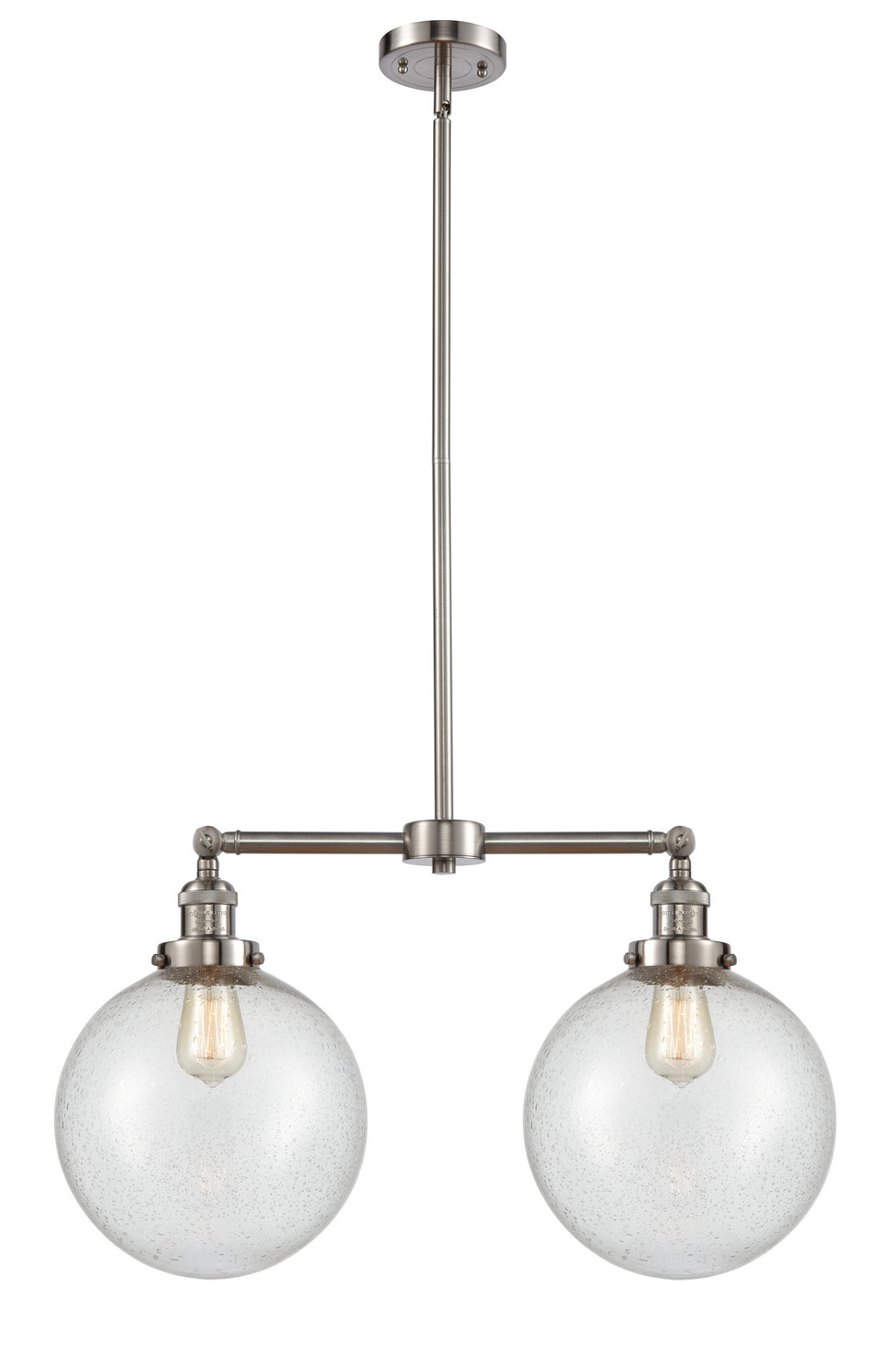 Innovations Franklin Restoration 209-SN-G204-10-LED Pendant Light - Brushed Satin Nickel