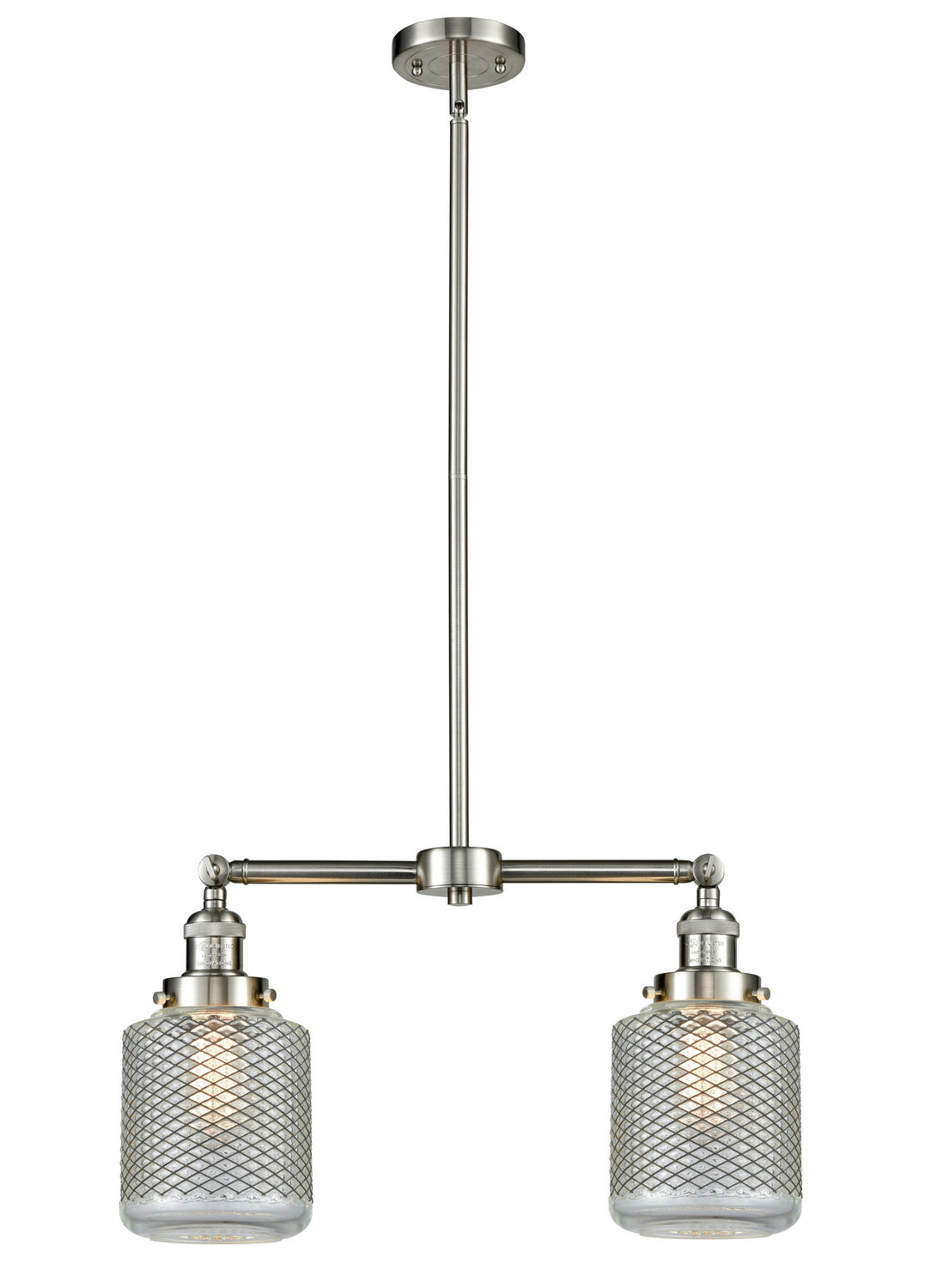 Innovations Franklin Restoration 209-SN-G262-LED Pendant Light - Brushed Satin Nickel