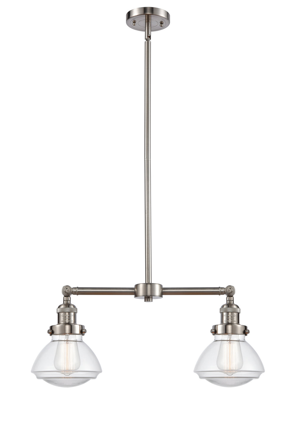 Innovations Franklin Restoration 209-SN-G322-LED Pendant Light - Brushed Satin Nickel