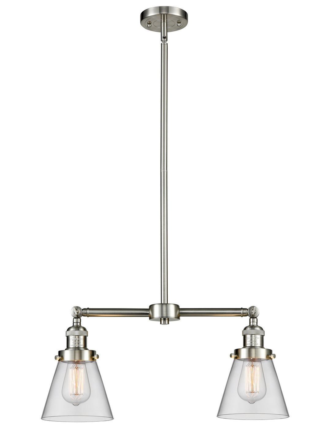 Innovations Franklin Restoration 209-SN-G62-LED Pendant Light - Brushed Satin Nickel