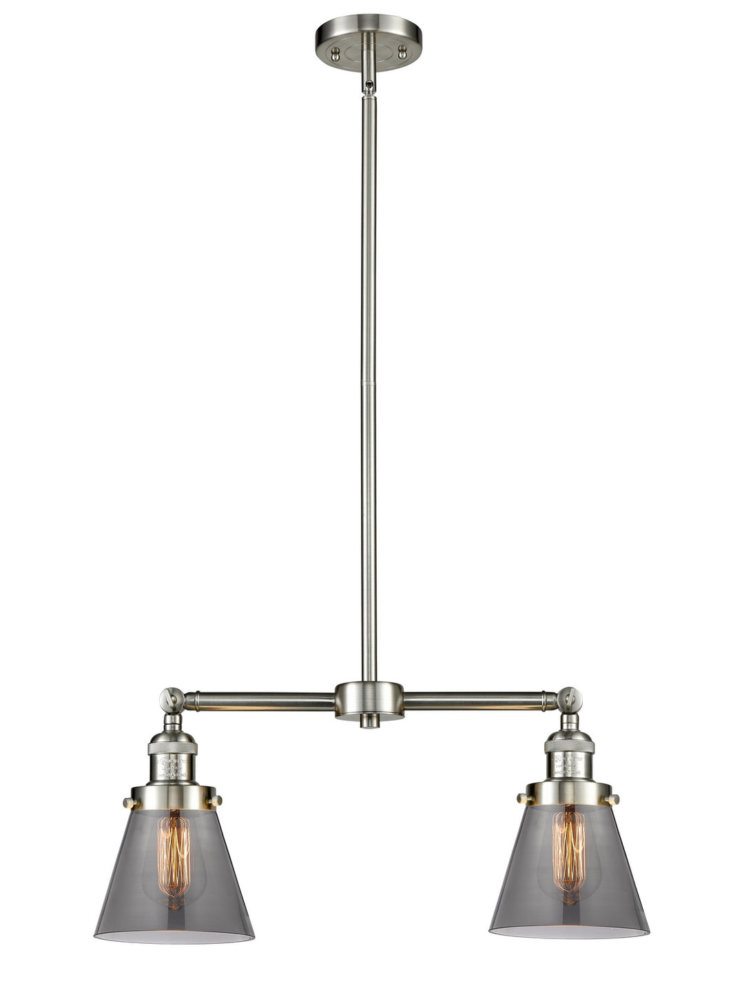 Innovations Franklin Restoration 209-SN-G63 Pendant Light - Brushed Satin Nickel