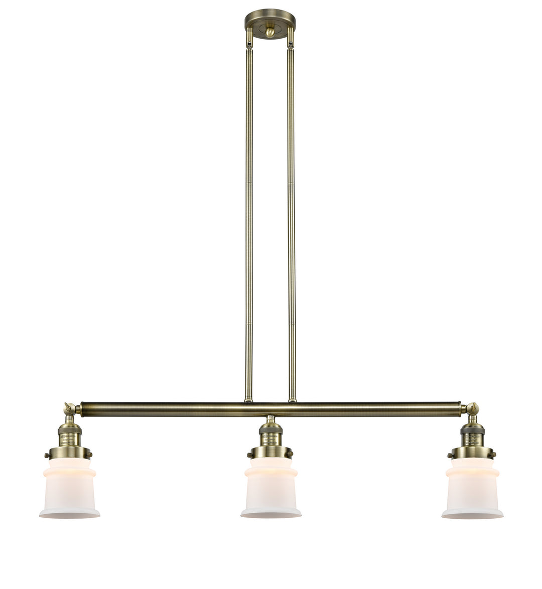 Innovations Franklin Restoration 213-AB-G181S-LED Pendant Light - Antique Brass