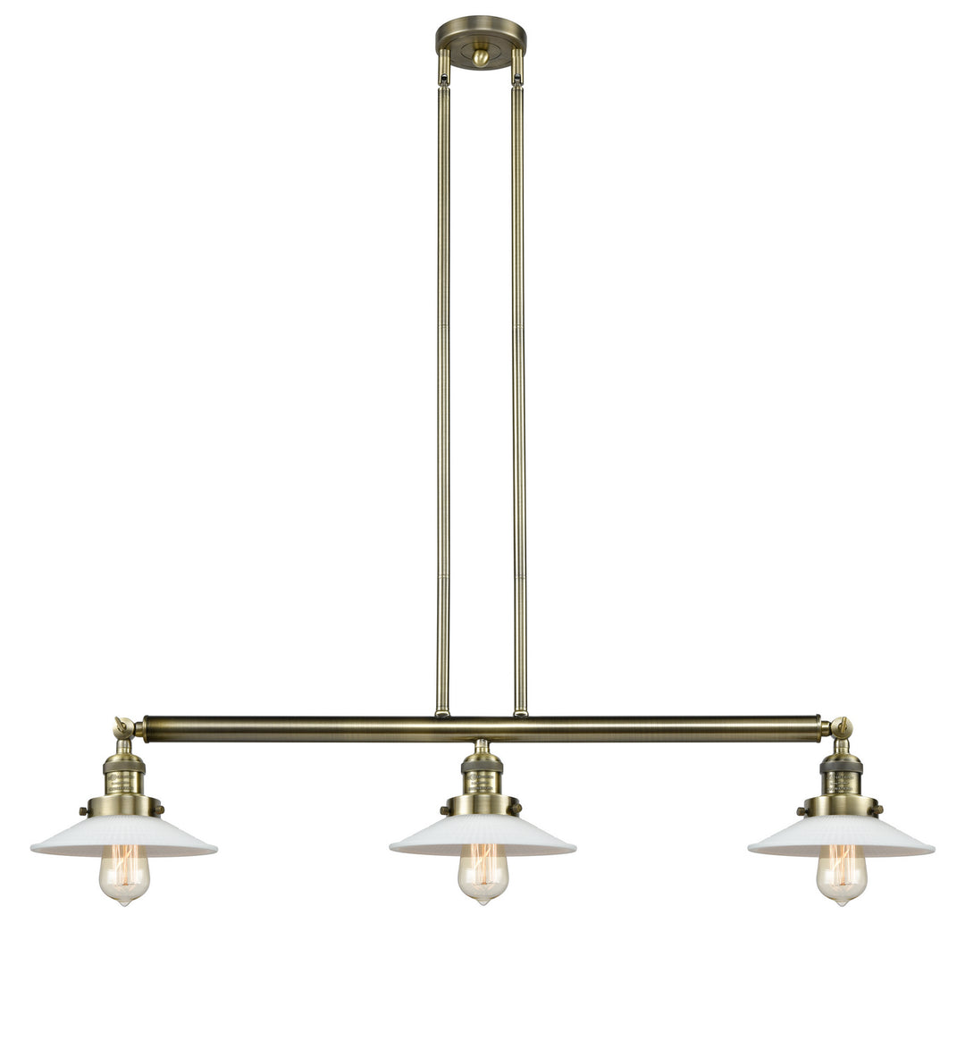 Innovations Franklin Restoration 213-AB-G1-LED Pendant Light - Antique Brass