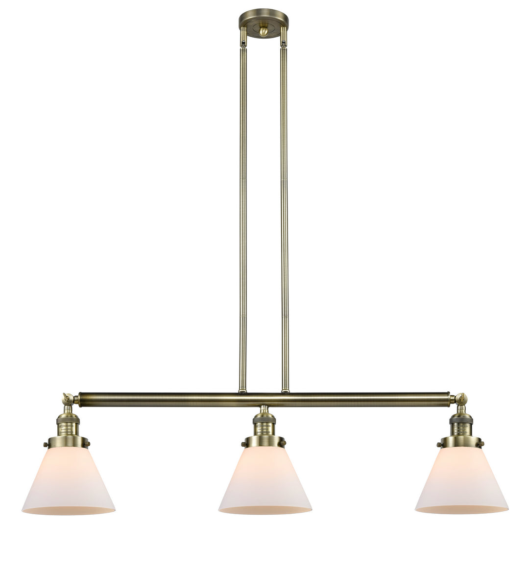 Innovations Franklin Restoration 213-AB-G41 Pendant Light - Antique Brass