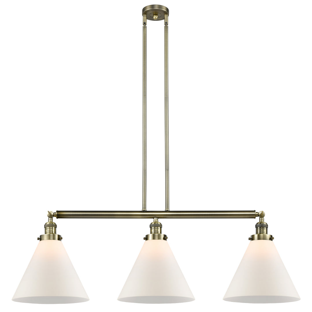 Innovations Franklin Restoration 213-AB-G41-L Pendant Light - Antique Brass