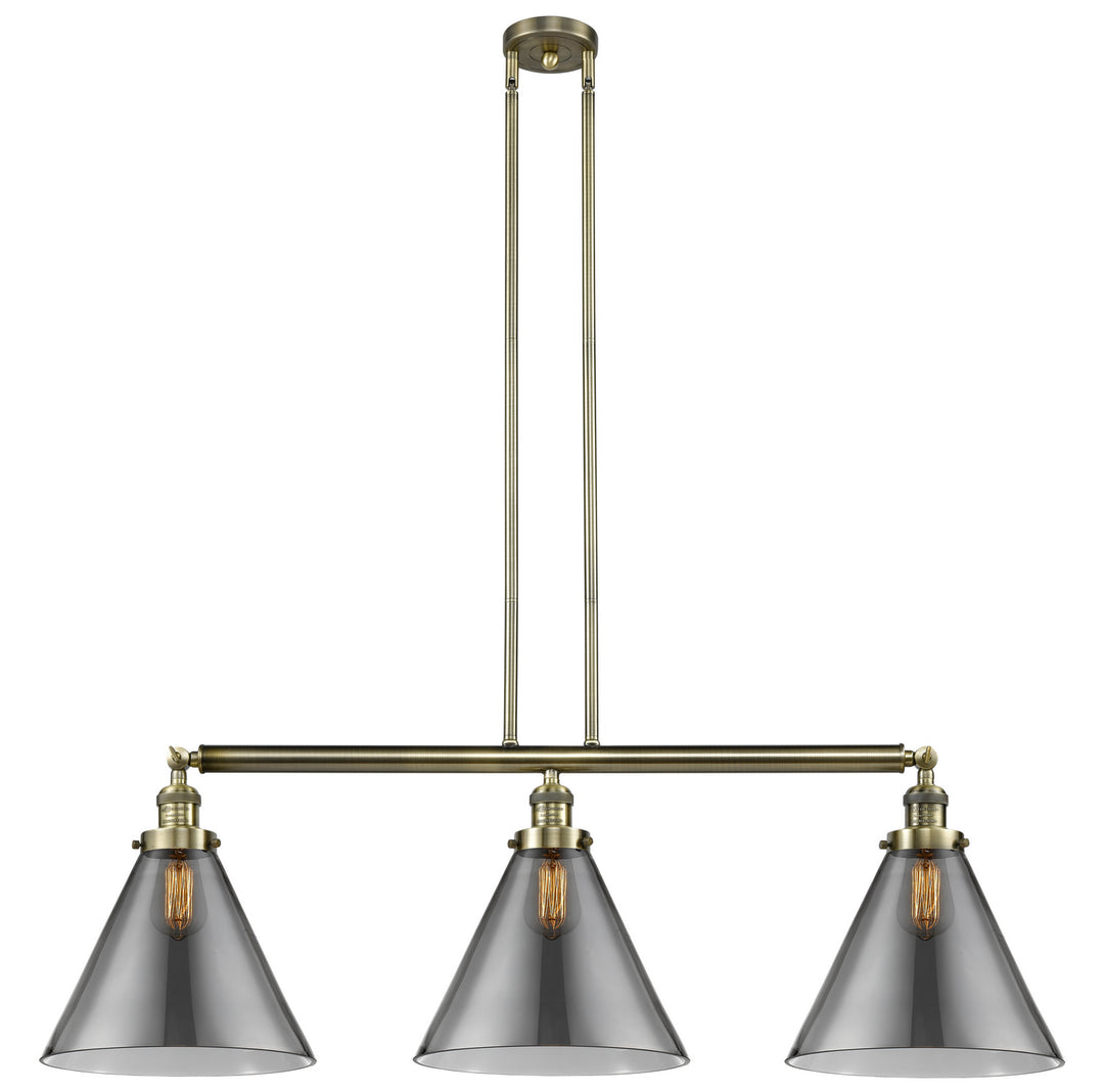 Innovations Franklin Restoration 213-AB-G43-L Pendant Light - Antique Brass