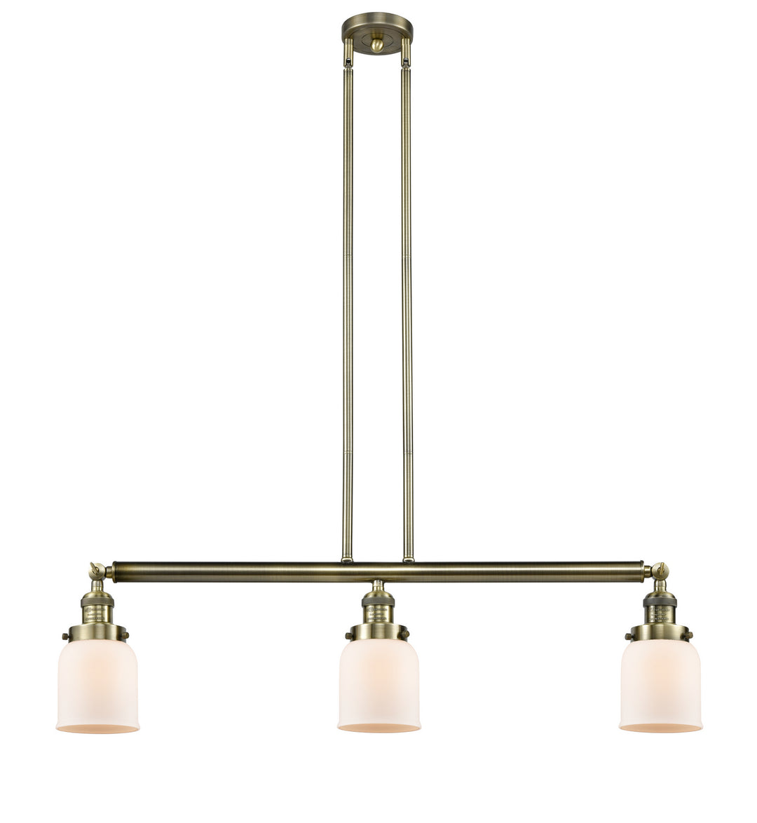 Innovations Franklin Restoration 213-AB-G51 Pendant Light - Antique Brass