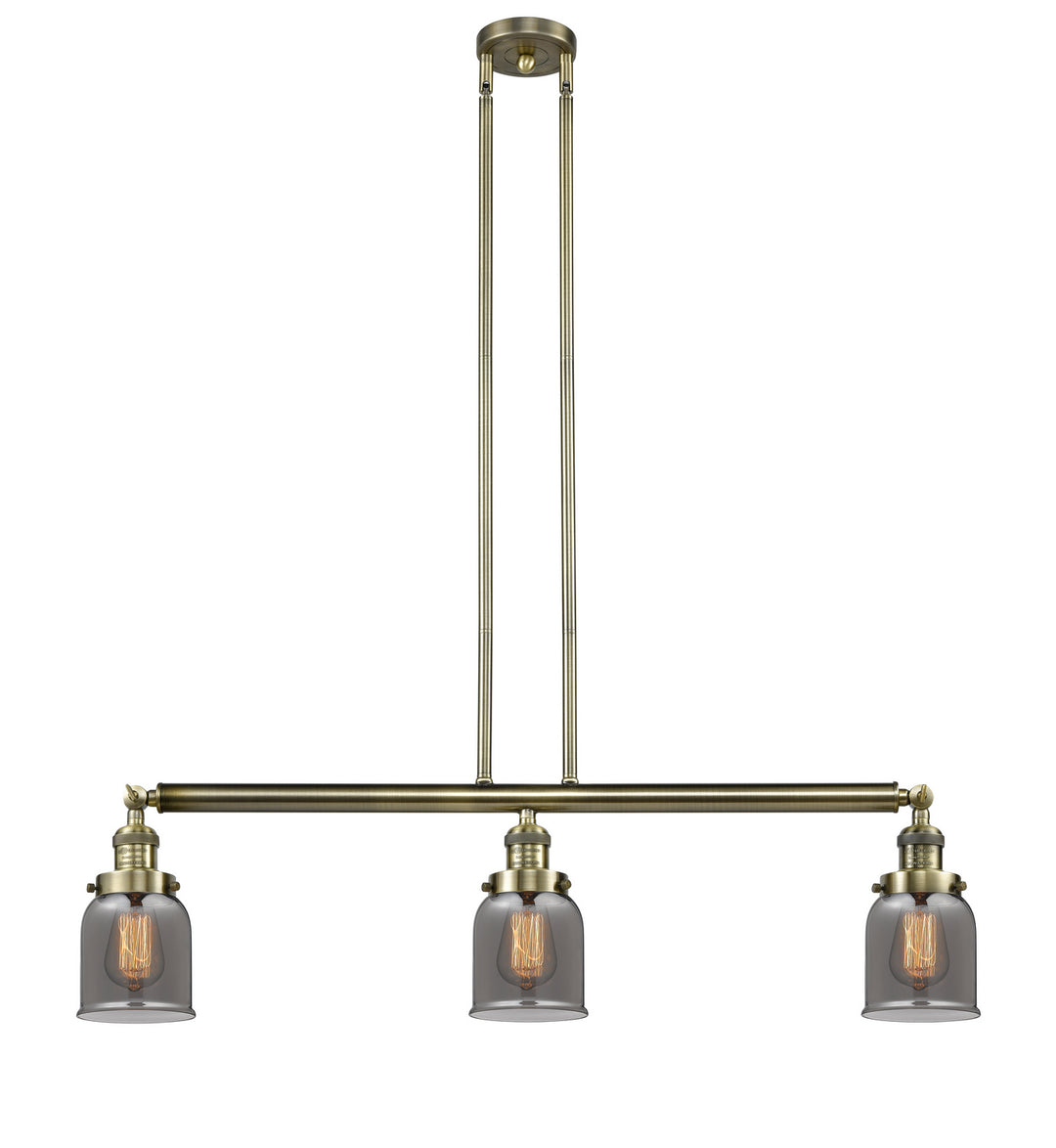 Innovations Franklin Restoration 213-AB-G53 Pendant Light - Antique Brass