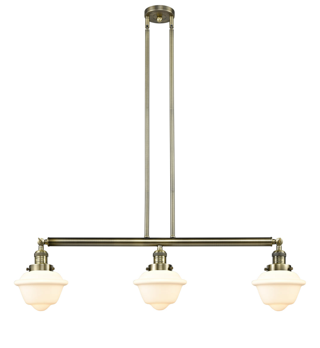 Innovations Franklin Restoration 213-AB-G531 Pendant Light - Antique Brass