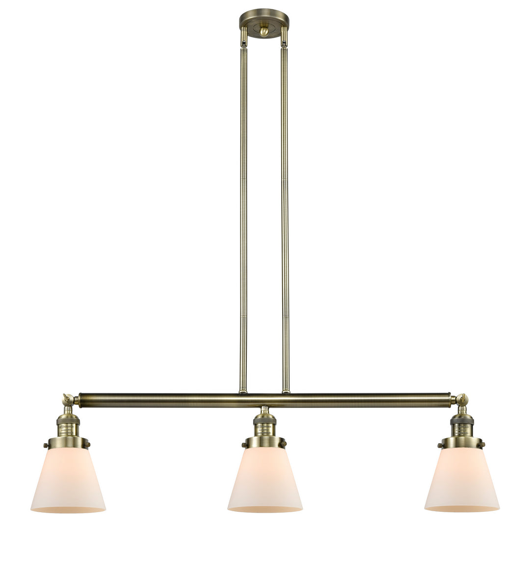 Innovations Franklin Restoration 213-AB-G61 Pendant Light - Antique Brass