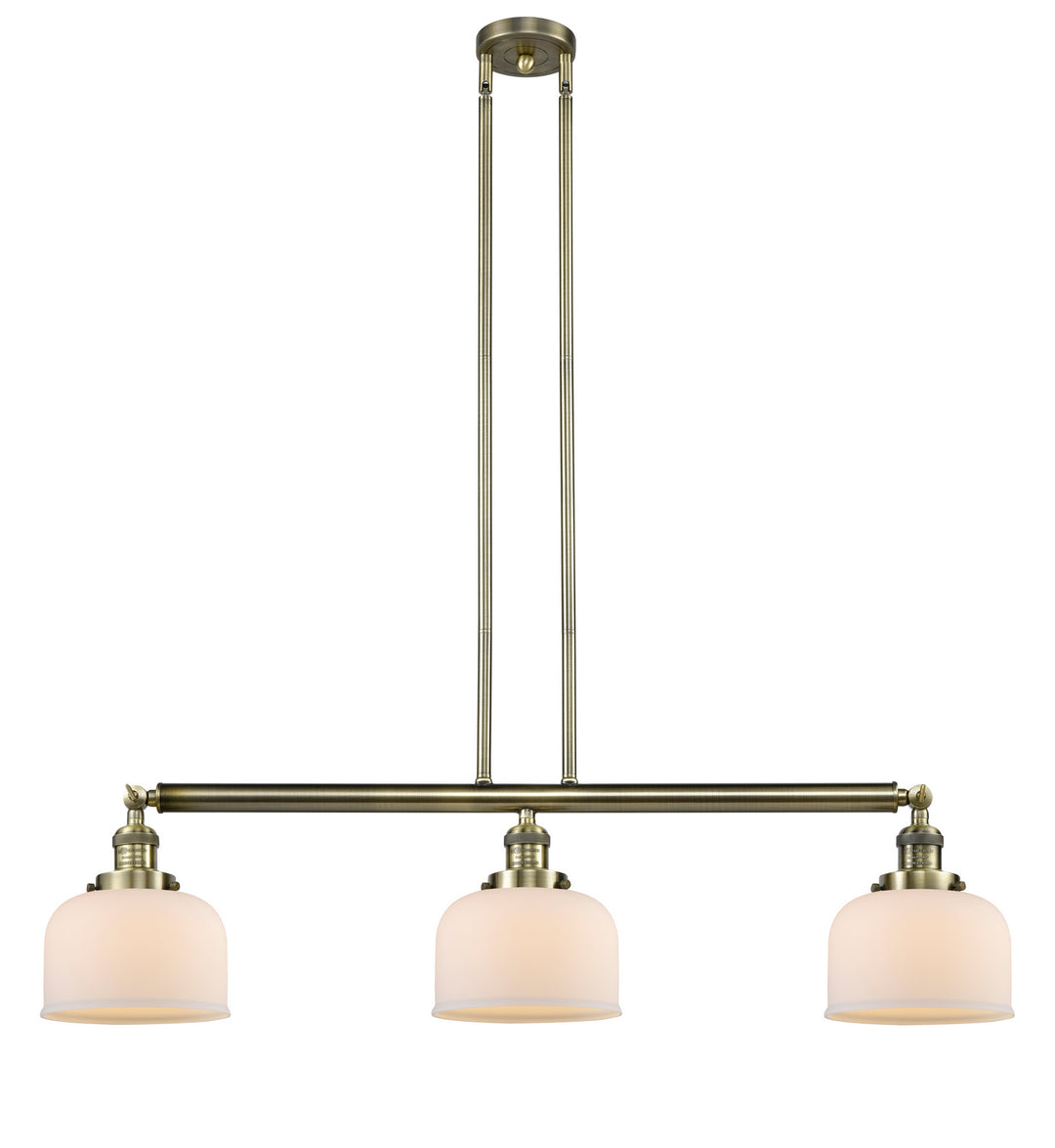 Innovations Franklin Restoration 213-AB-G71 Pendant Light - Antique Brass