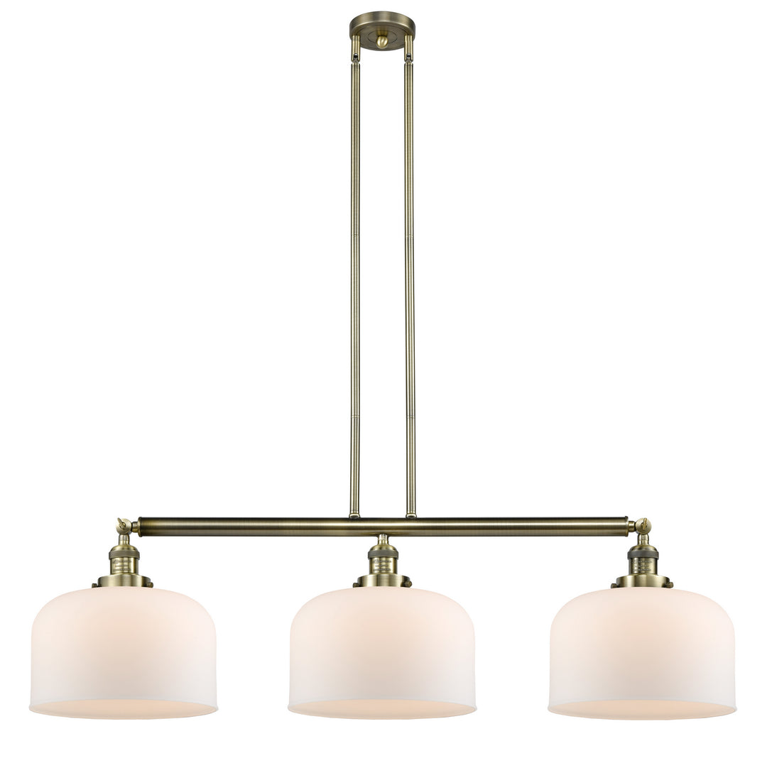 Innovations Franklin Restoration 213-AB-G71-L Pendant Light - Antique Brass