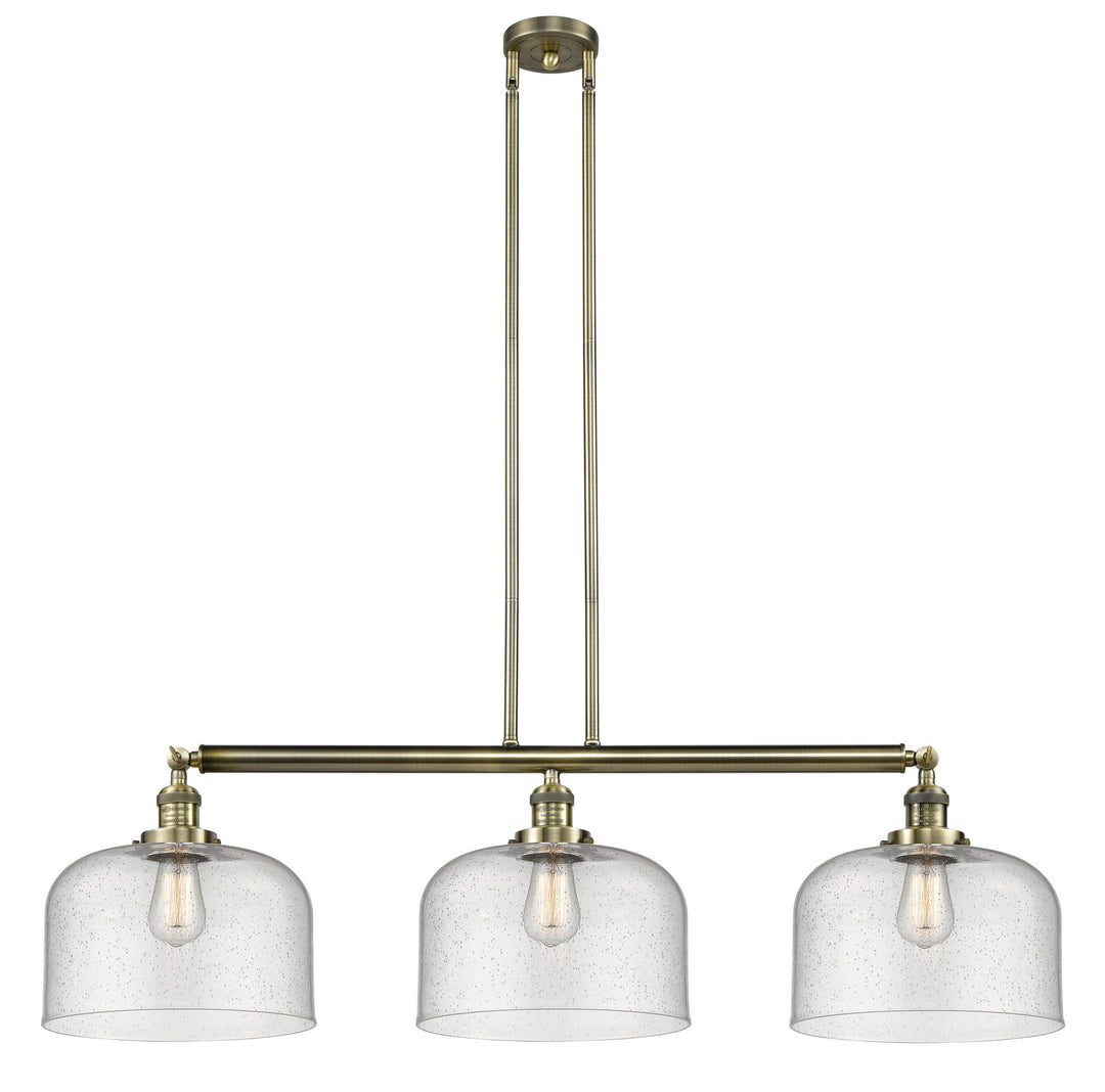 Innovations Franklin Restoration 213-AB-G74-L Pendant Light - Antique Brass