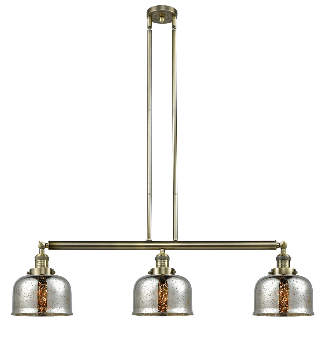 Innovations Franklin Restoration 213-AB-G78 Pendant Light - Antique Brass