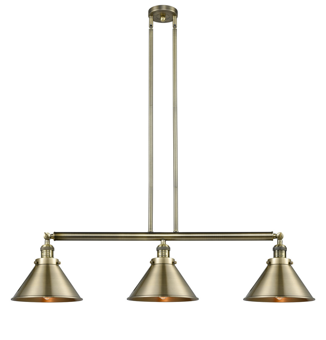 Innovations Franklin Restoration 213-AB-M10-AB Pendant Light - Antique Brass