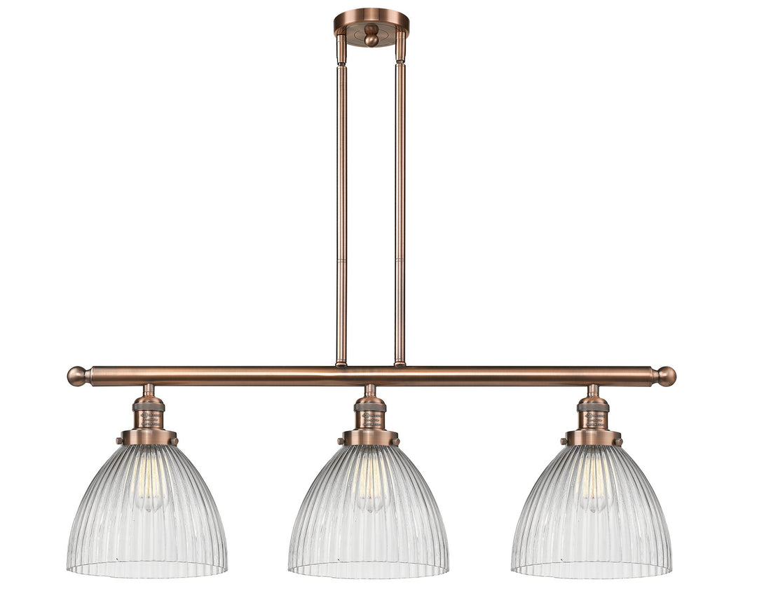 Innovations Franklin Restoration 213-AC-G222 Pendant Light - Antique Copper