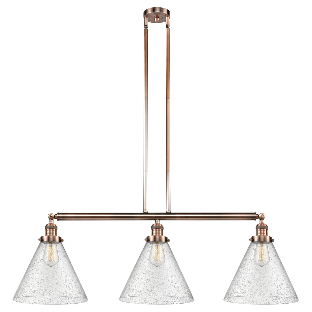 Innovations Franklin Restoration 213-AC-G44-L-LED Pendant Light - Antique Copper