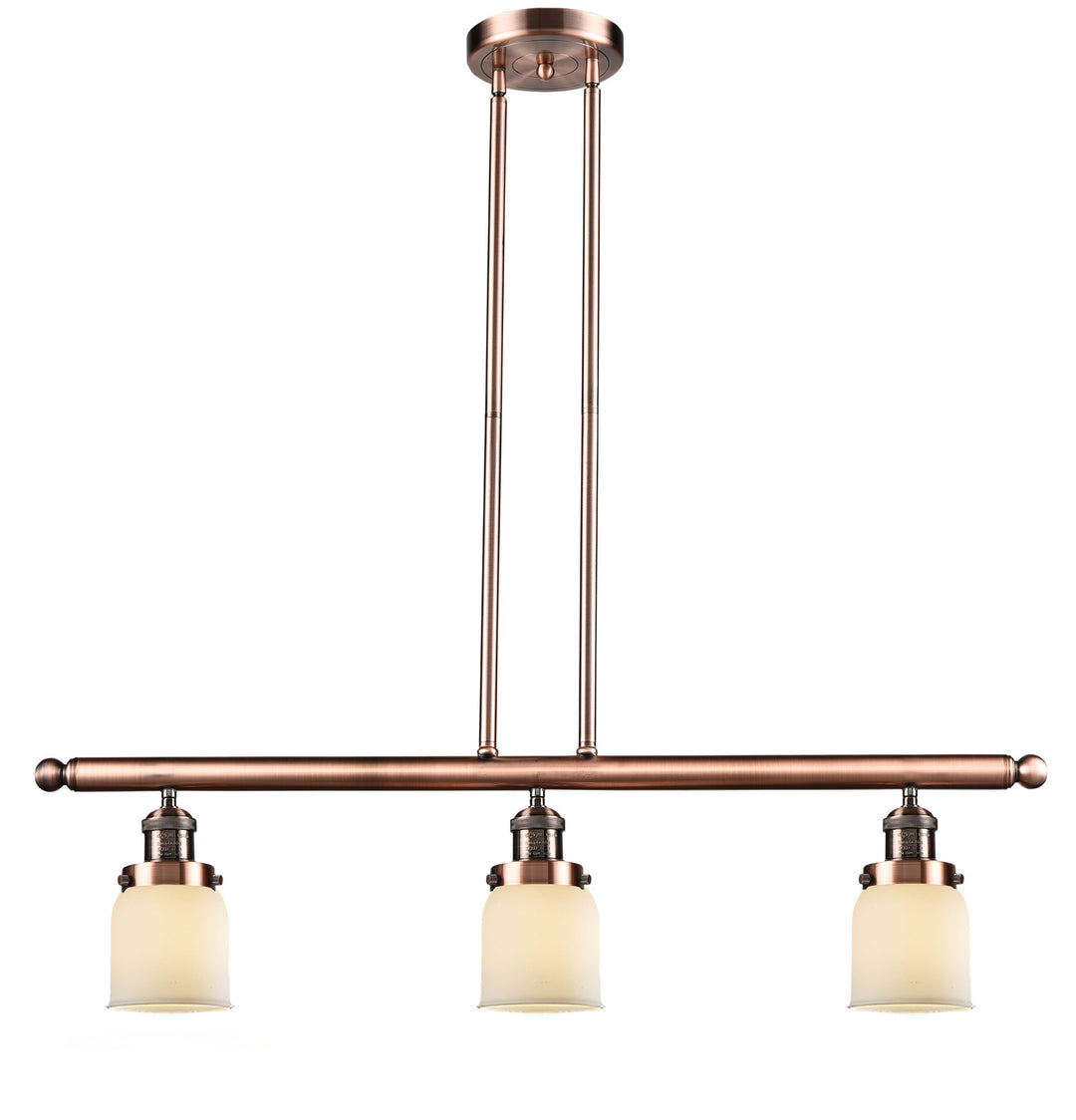 Innovations Franklin Restoration 213-AC-G51-LED Pendant Light - Antique Copper