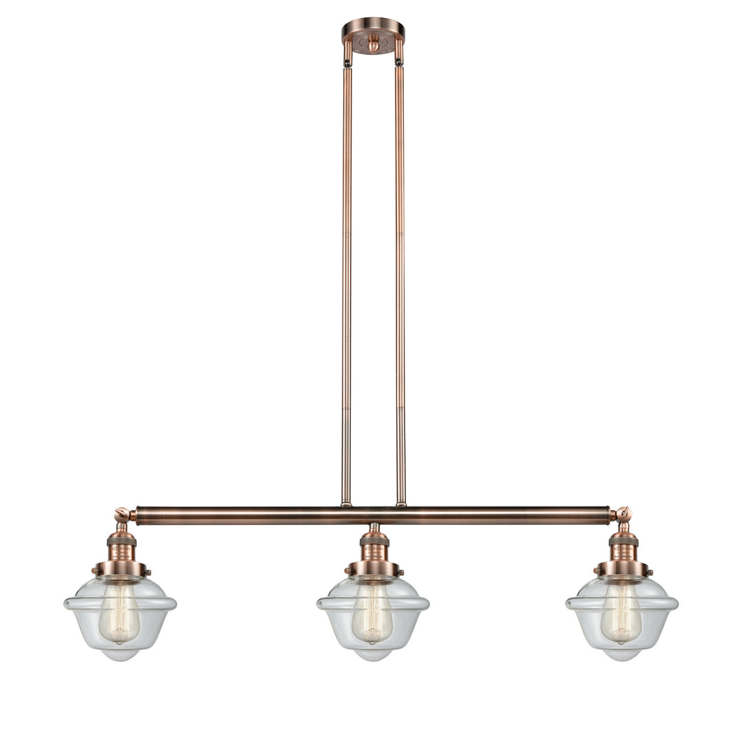 Innovations Franklin Restoration 213-AC-G532 Pendant Light - Antique Copper