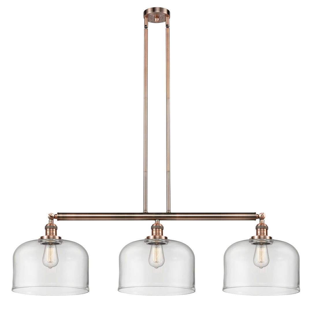 Innovations Franklin Restoration 213-AC-G72-L-LED Pendant Light - Antique Copper