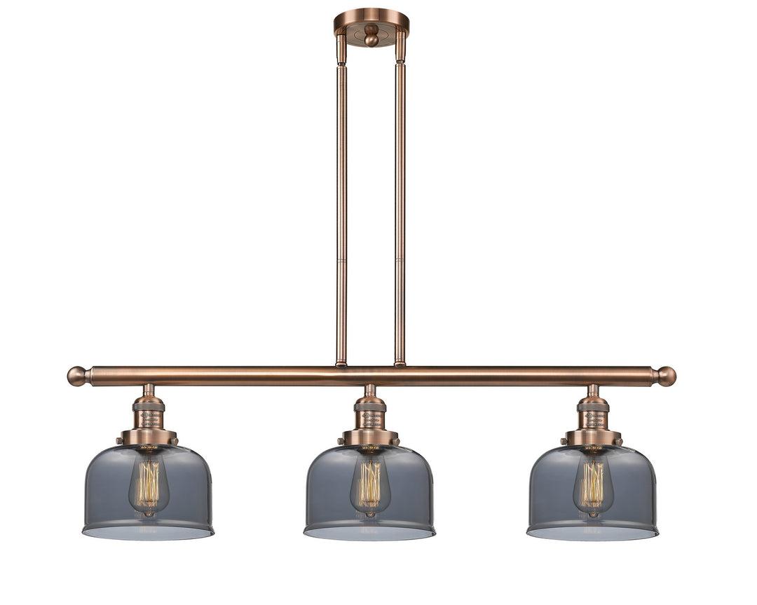 Innovations Franklin Restoration 213-AC-G73-LED Pendant Light - Antique Copper