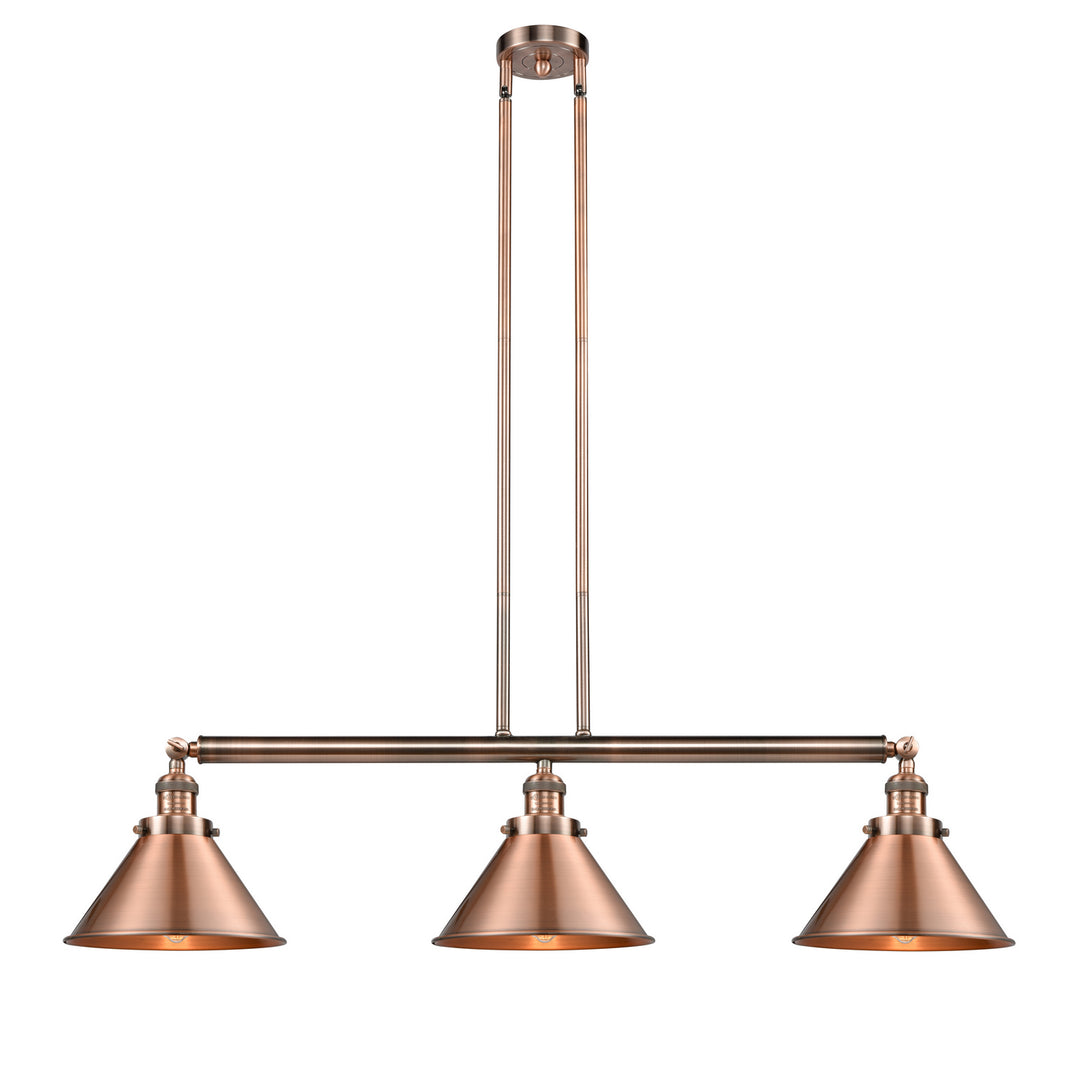 Innovations Franklin Restoration 213-AC-M10-AC-LED Pendant Light - Antique Copper