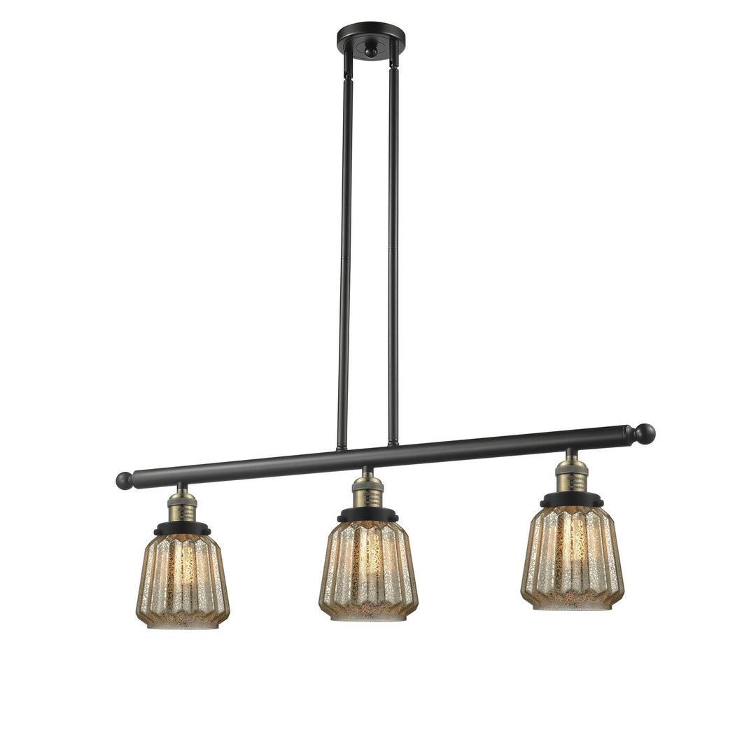 Innovations Franklin Restoration 213-BAB-G146-LED Pendant Light - Black Antique Brass