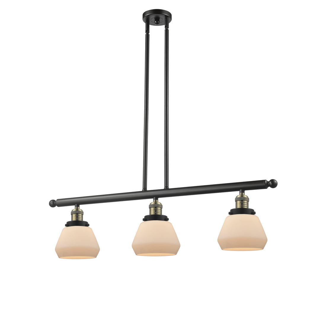 Innovations Franklin Restoration 213-BAB-G171-LED Pendant Light - Black Antique Brass