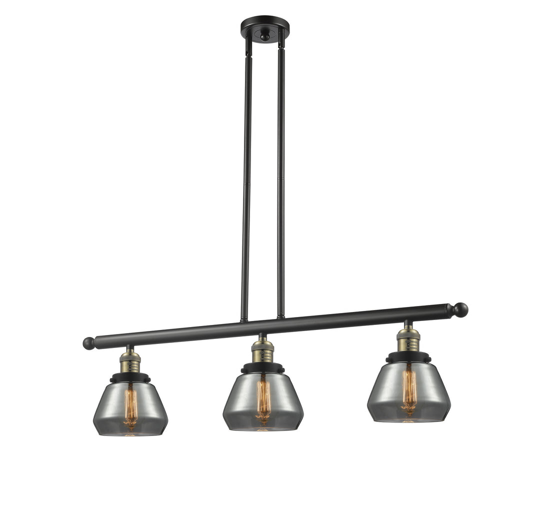 Innovations Franklin Restoration 213-BAB-G173-LED Pendant Light - Black Antique Brass