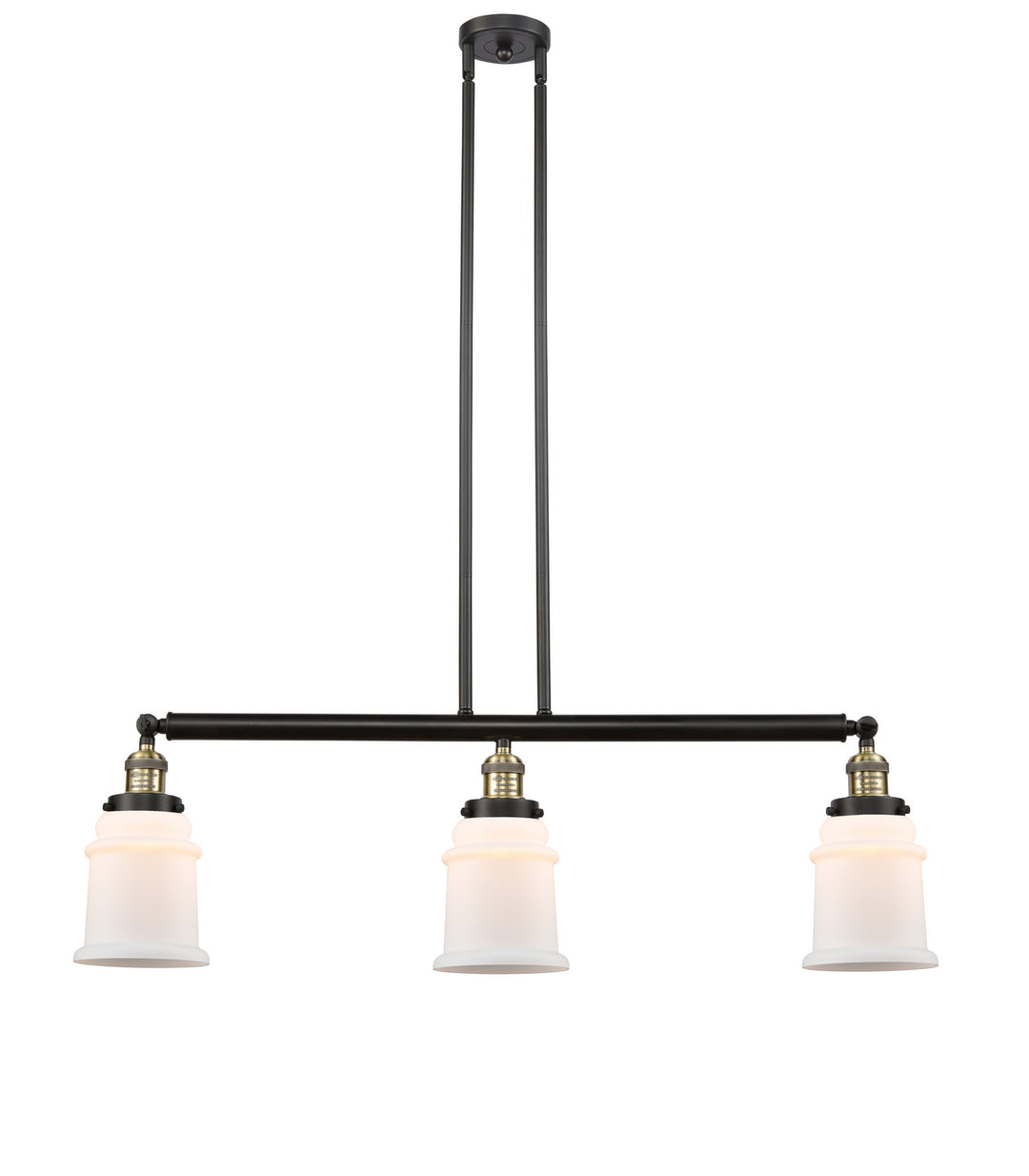 Innovations Franklin Restoration 213-BAB-G181-LED Pendant Light - Black Antique Brass