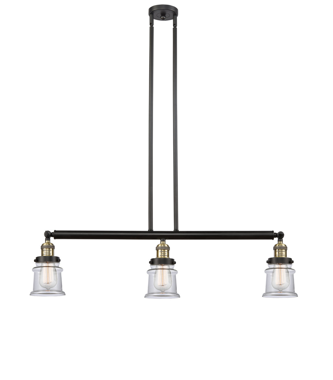 Innovations Franklin Restoration 213-BAB-G182S-LED Pendant Light - Black Antique Brass