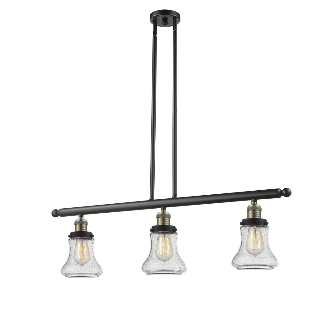 Innovations Franklin Restoration 213-BAB-G194 Pendant Light - Black Antique Brass
