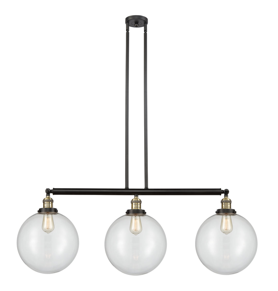 Innovations Franklin Restoration 213-BAB-G202-12-LED Pendant Light - Black Antique Brass