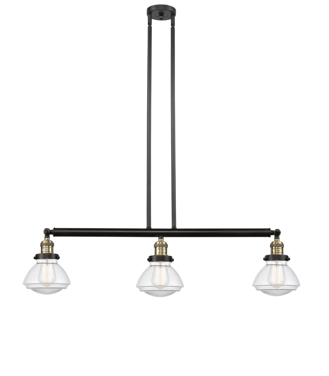 Innovations Franklin Restoration 213-BAB-G322-LED Pendant Light - Black Antique Brass