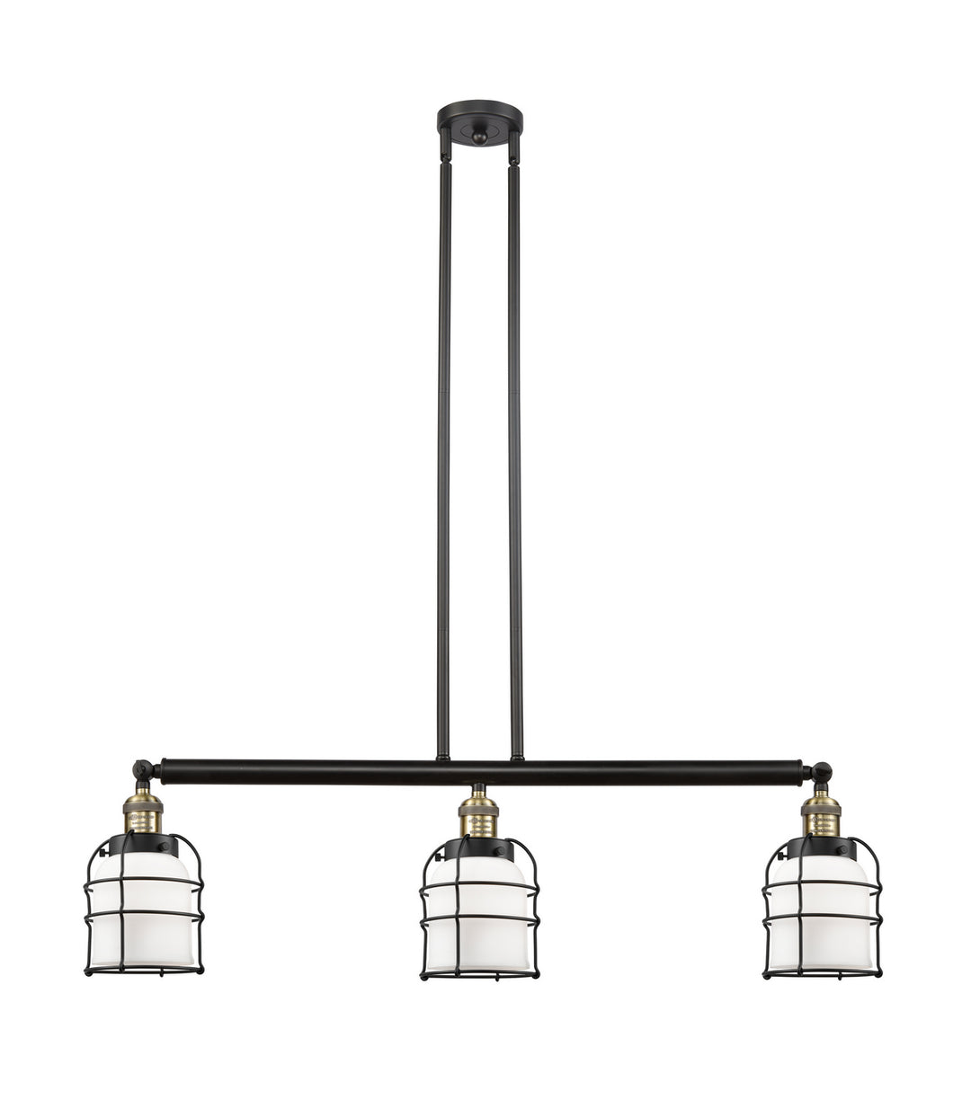 Innovations Franklin Restoration 213-BAB-G51-CE Pendant Light - Black Antique Brass