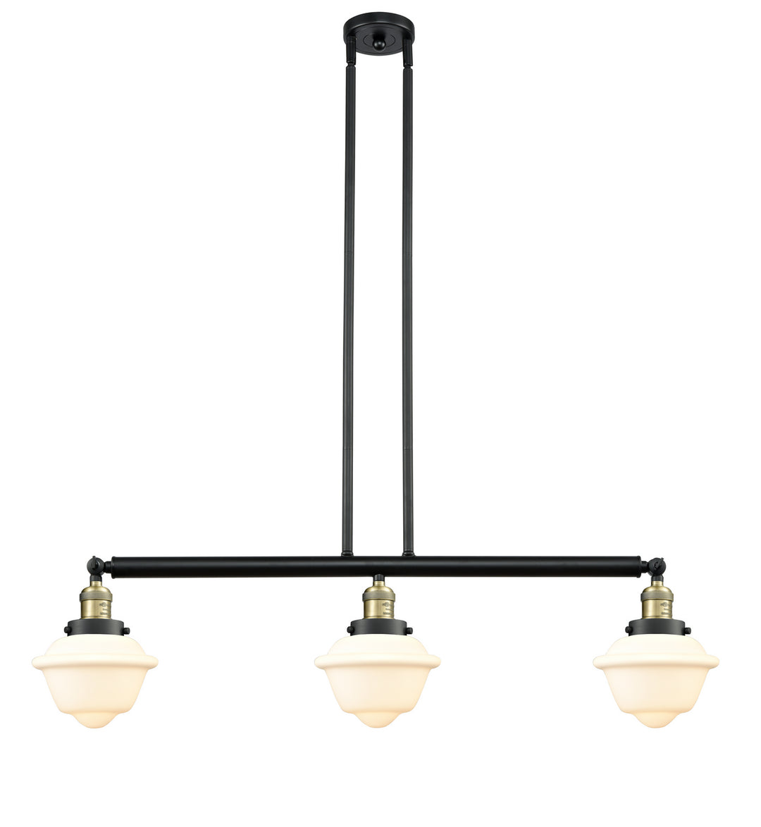 Innovations Franklin Restoration 213-BAB-G531 Pendant Light - Black Antique Brass