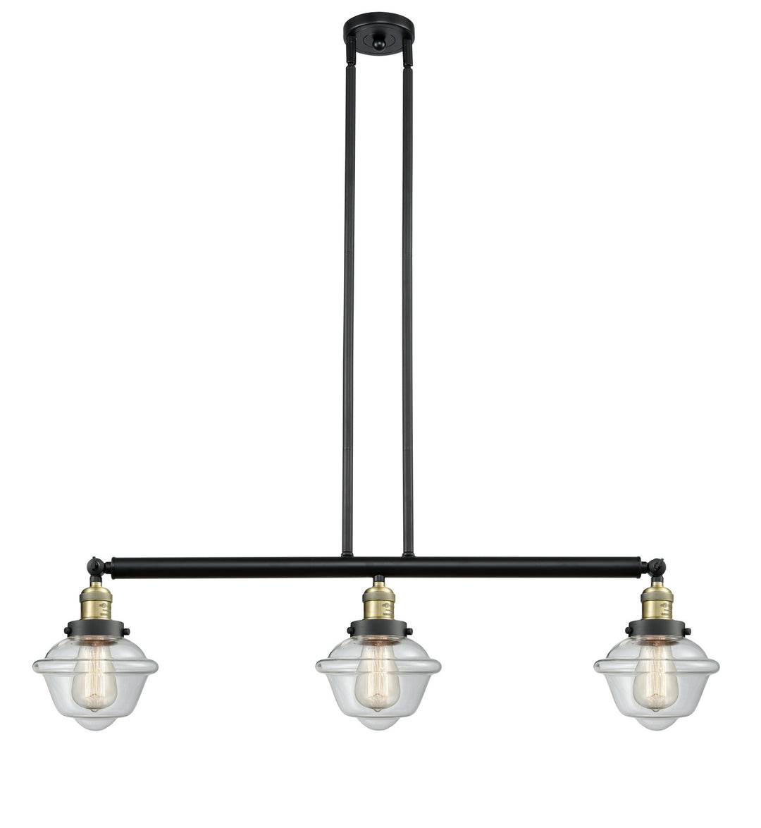Innovations Franklin Restoration 213-BAB-G532 Pendant Light - Black Antique Brass