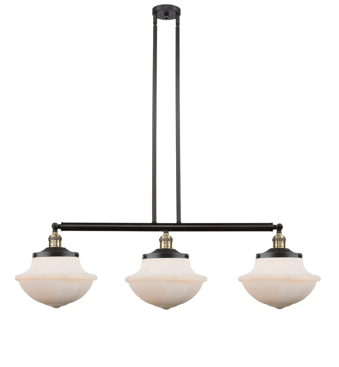 Innovations Franklin Restoration 213-BAB-G541 Pendant Light - Black Antique Brass