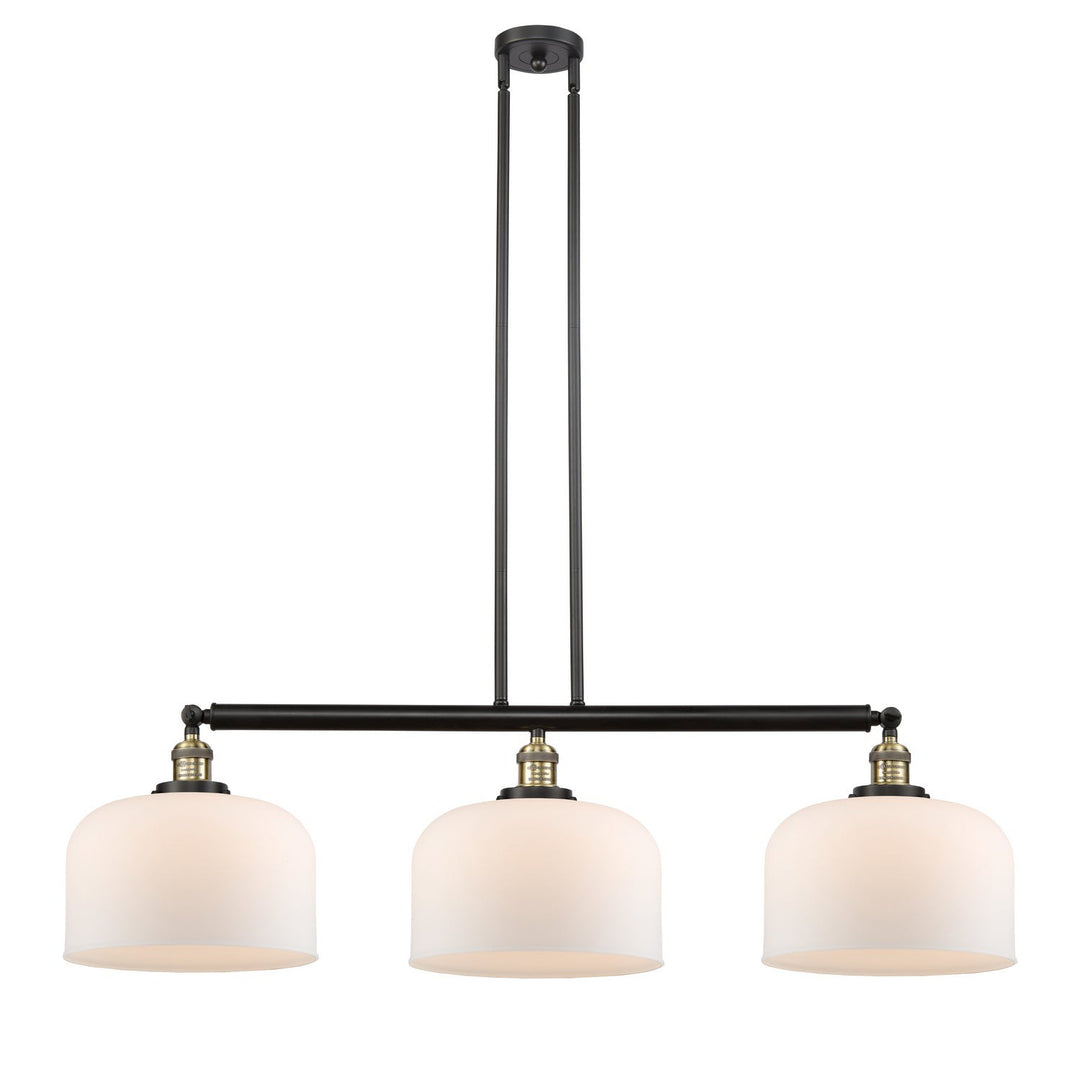 Innovations Franklin Restoration 213-BAB-G71-L Pendant Light - Black Antique Brass