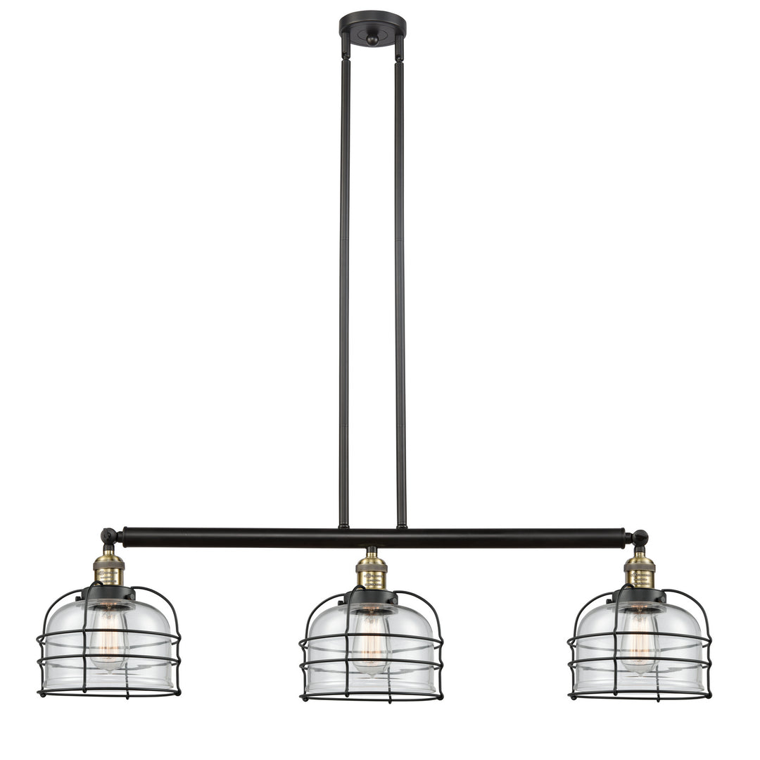 Innovations Franklin Restoration 213-BAB-G72-CE-LED Pendant Light - Black Antique Brass