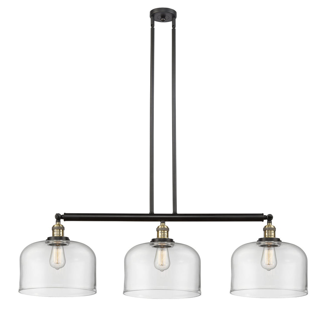 Innovations Franklin Restoration 213-BAB-G72-L Pendant Light - Black Antique Brass