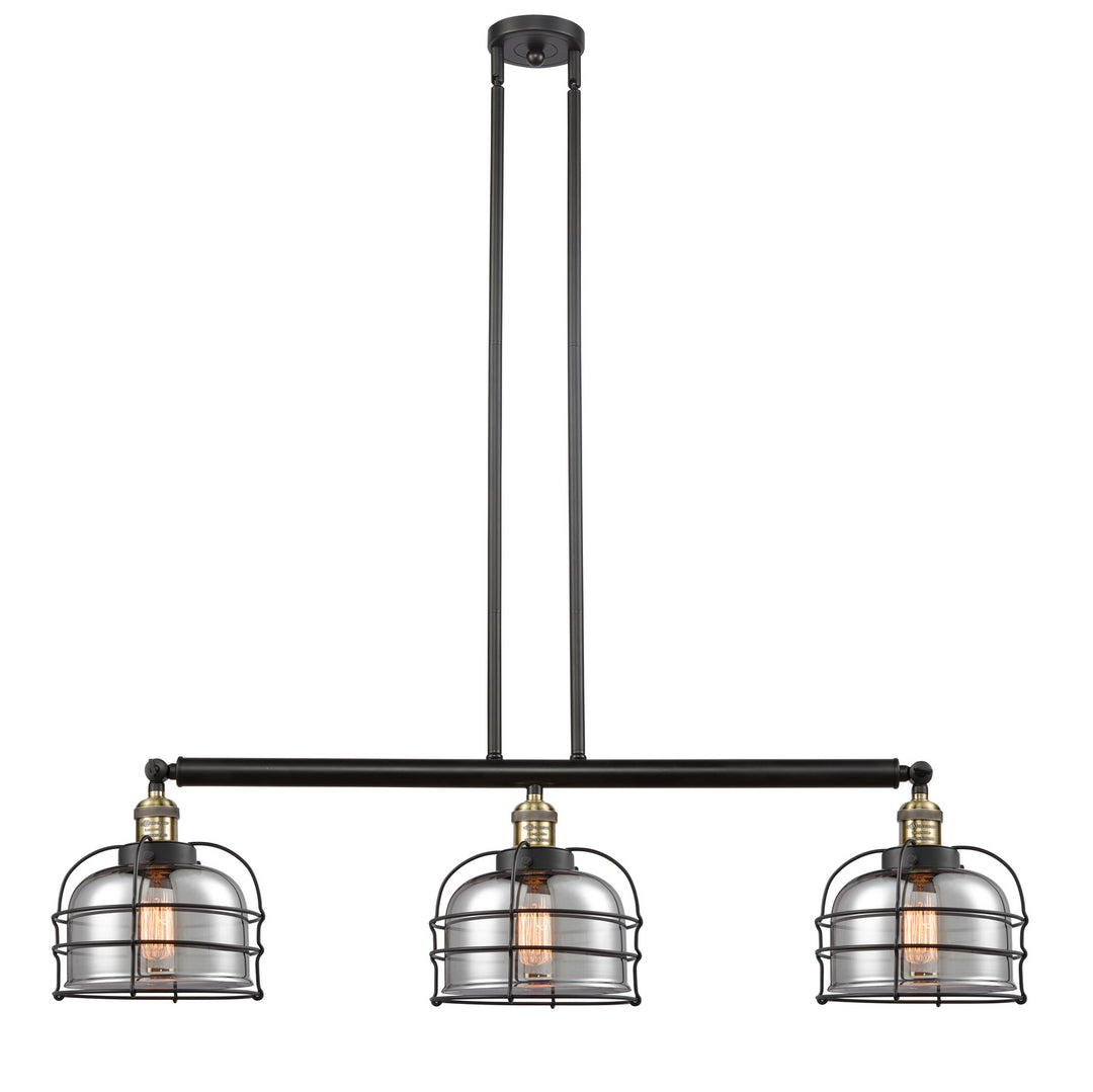 Innovations Franklin Restoration 213-BAB-G73-CE Pendant Light - Black Antique Brass